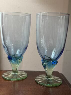 Bormioli Rocco Bahia Ice Tea Water Goblet Glasses - Set of 2